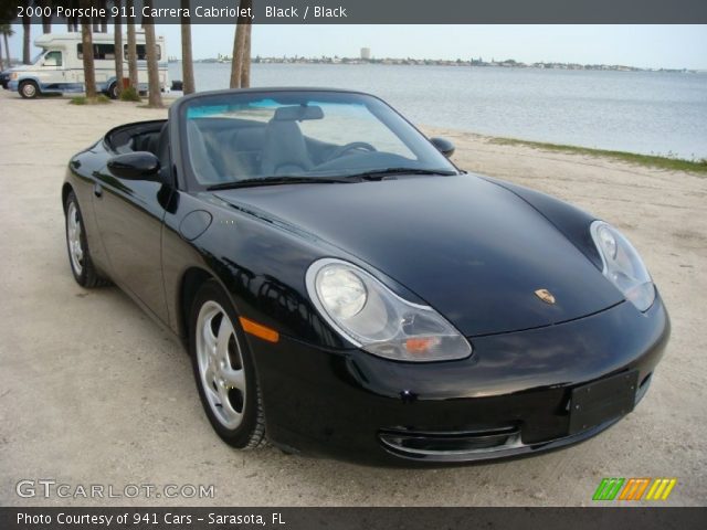 2000 Porsche 911 Carrera Cabriolet in Black
