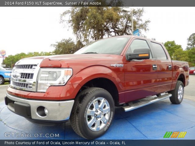 2014 Ford F150 XLT SuperCrew in Sunset