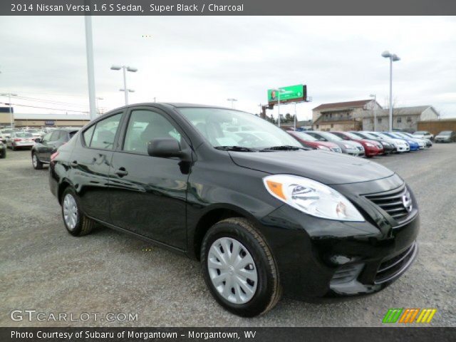 2014 Nissan Versa 1.6 S Sedan in Super Black