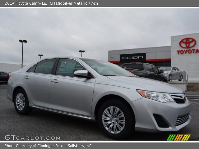 2014 Toyota Camry LE in Classic Silver Metallic