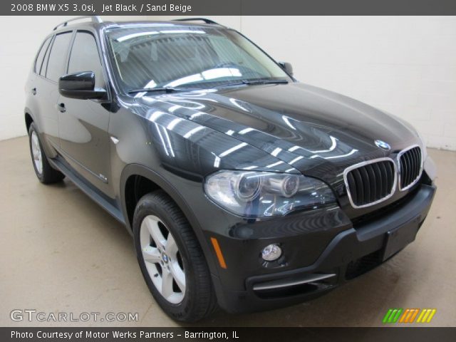 2008 BMW X5 3.0si in Jet Black