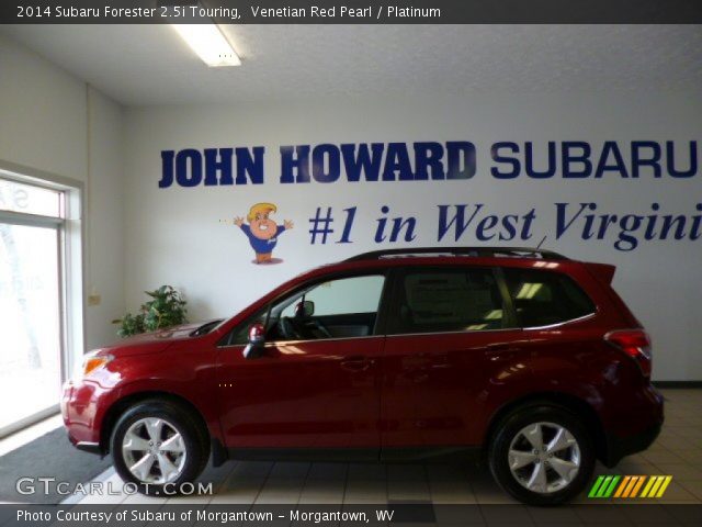 2014 Subaru Forester 2.5i Touring in Venetian Red Pearl