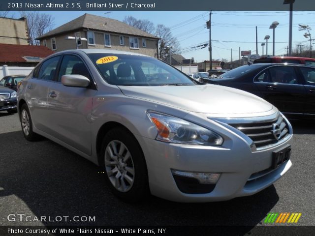 2013 Nissan Altima 2.5 S in Brilliant Silver