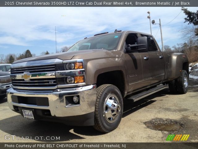 2015 Chevrolet Silverado 3500HD LTZ Crew Cab Dual Rear Wheel 4x4 in Brownstone Metallic