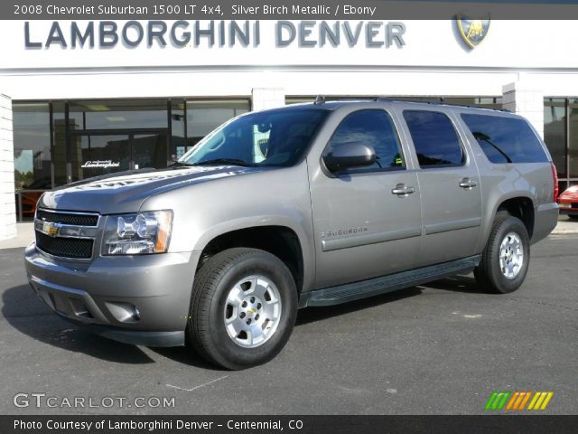 2008 Chevrolet Suburban 1500 LT 4x4 in Silver Birch Metallic