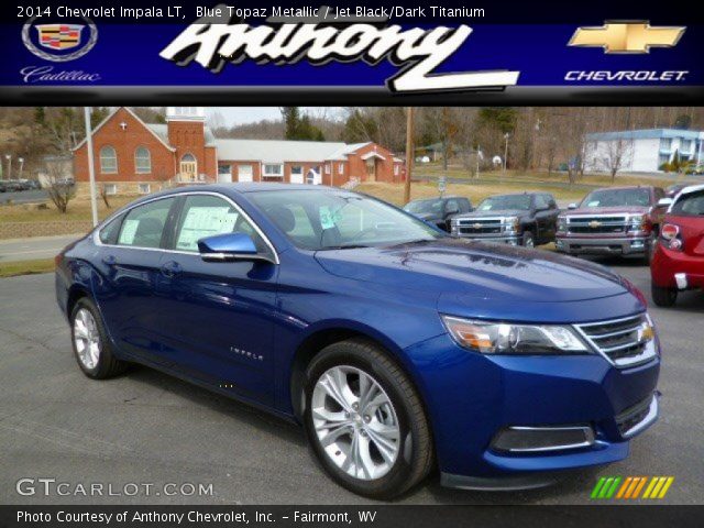 2014 Chevrolet Impala LT in Blue Topaz Metallic