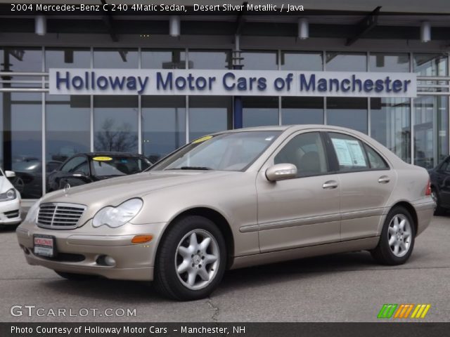 2004 Mercedes-Benz C 240 4Matic Sedan in Desert Silver Metallic