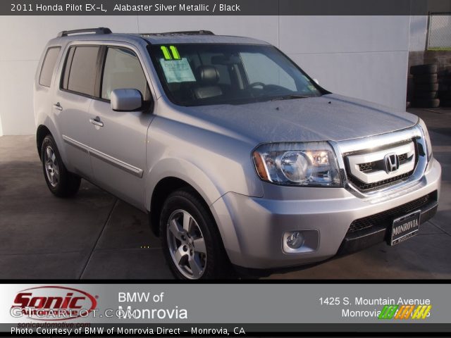 2011 Honda Pilot EX-L in Alabaster Silver Metallic