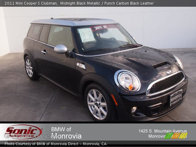 2011 Mini Cooper S Clubman in Midnight Black Metallic
