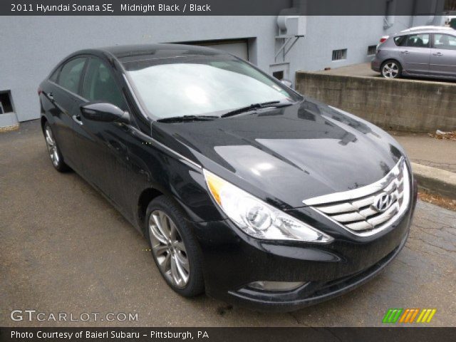 2011 Hyundai Sonata SE in Midnight Black