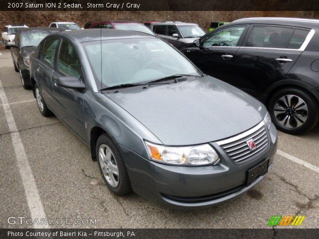 2007 Saturn ION 2 Sedan in Storm Gray
