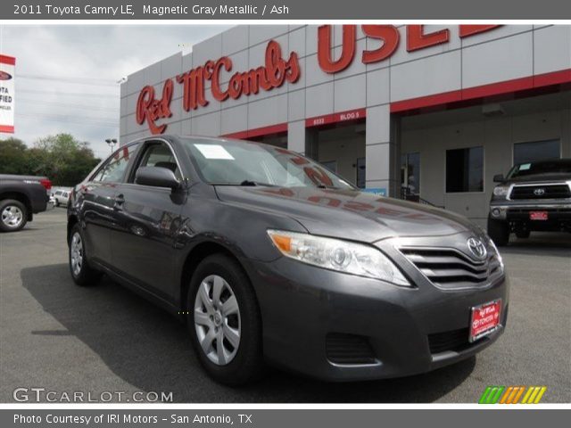 2011 Toyota Camry LE in Magnetic Gray Metallic