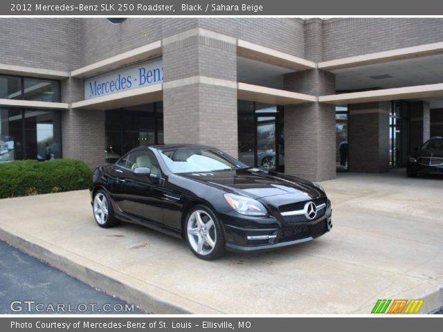 2012 Mercedes-Benz SLK 250 Roadster in Black