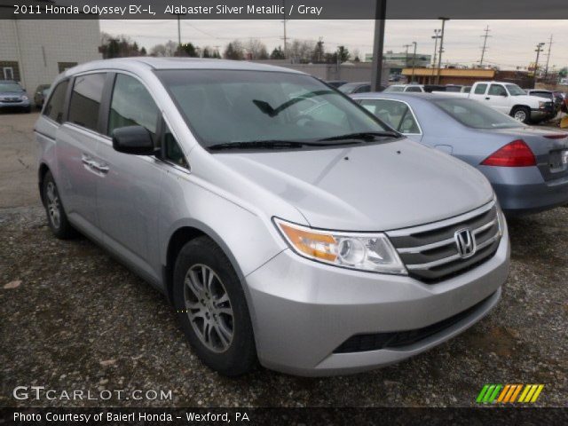 2011 Honda Odyssey EX-L in Alabaster Silver Metallic