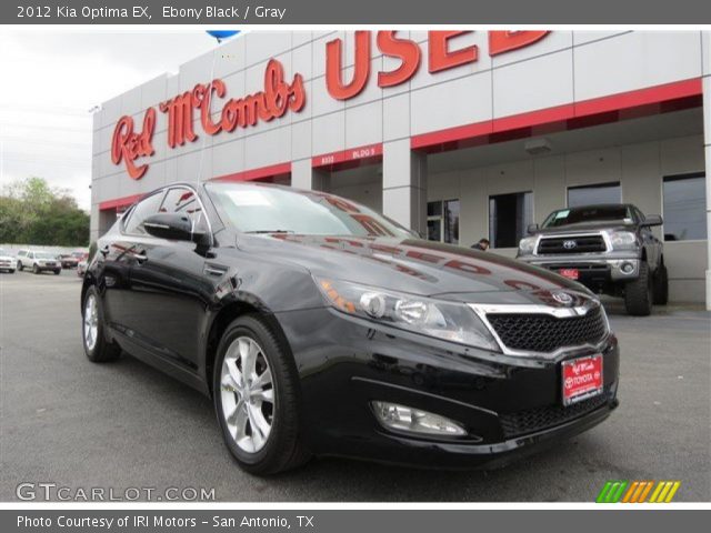 2012 Kia Optima EX in Ebony Black