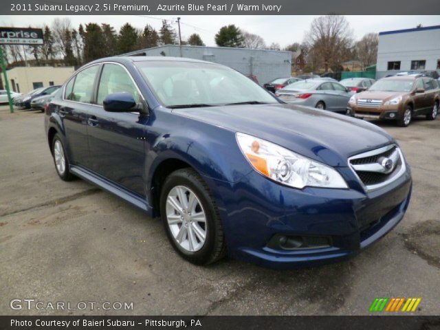 2011 Subaru Legacy 2.5i Premium in Azurite Blue Pearl