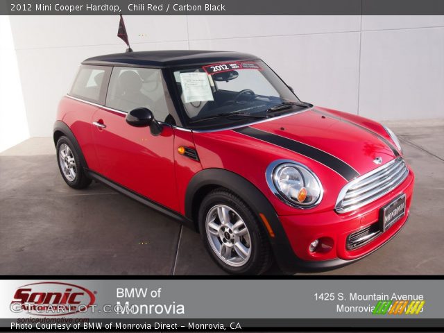 2012 Mini Cooper Hardtop in Chili Red