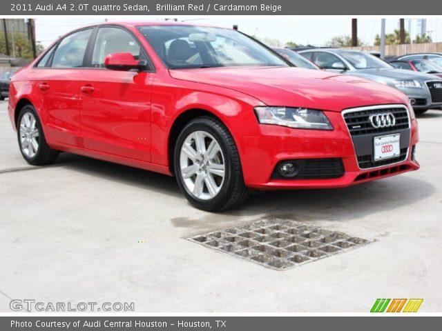 2011 Audi A4 2.0T quattro Sedan in Brilliant Red