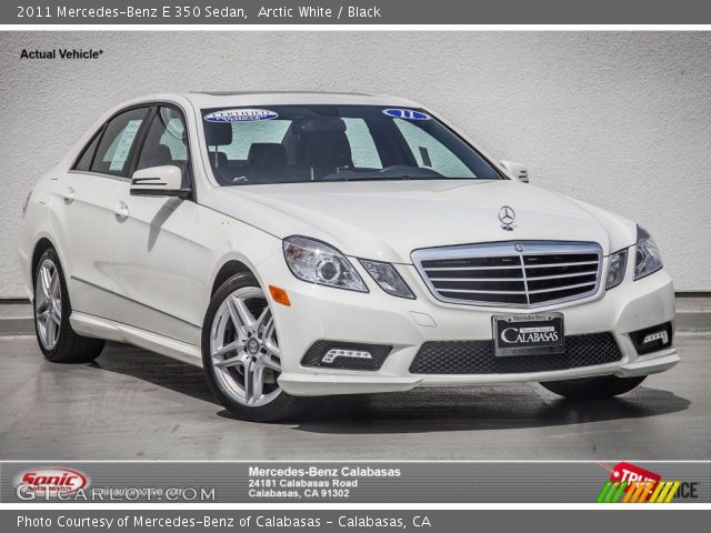 2011 Mercedes-Benz E 350 Sedan in Arctic White