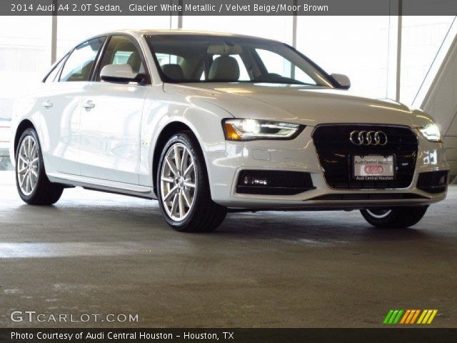 2014 Audi A4 2.0T Sedan in Glacier White Metallic