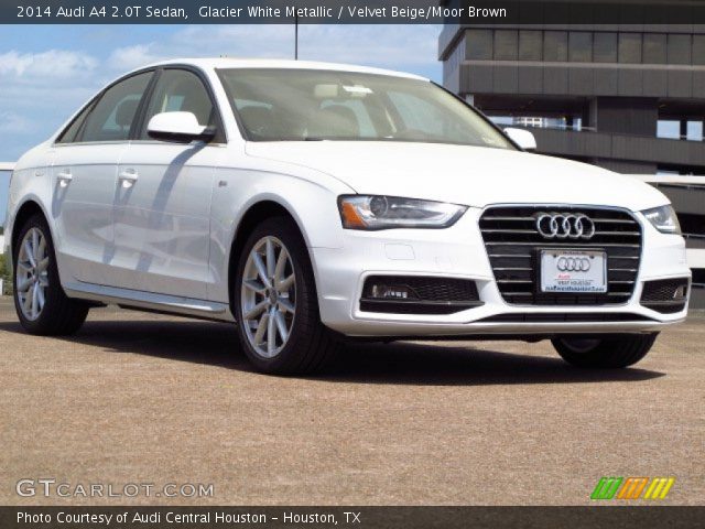 2014 Audi A4 2.0T Sedan in Glacier White Metallic