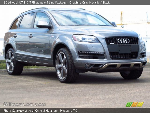 2014 Audi Q7 3.0 TFSI quattro S Line Package in Graphite Gray Metallic