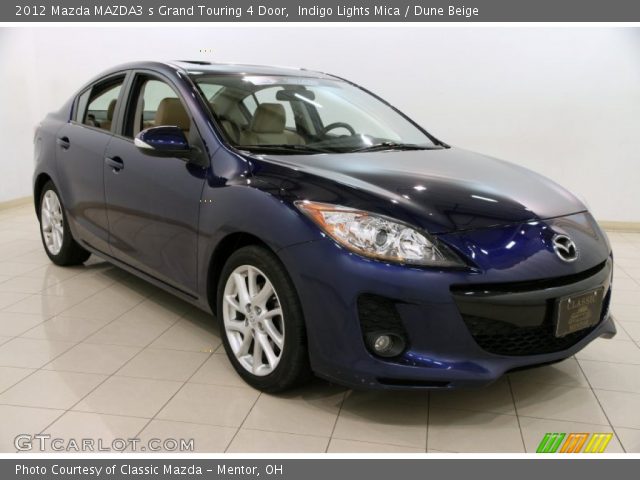2012 Mazda MAZDA3 s Grand Touring 4 Door in Indigo Lights Mica