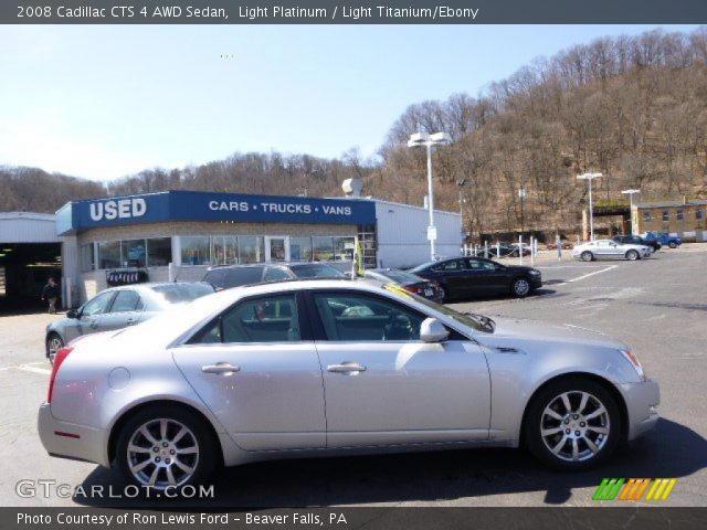 2008 Cadillac CTS 4 AWD Sedan in Light Platinum