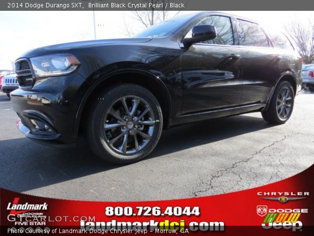 2014 Dodge Durango SXT in Brilliant Black Crystal Pearl