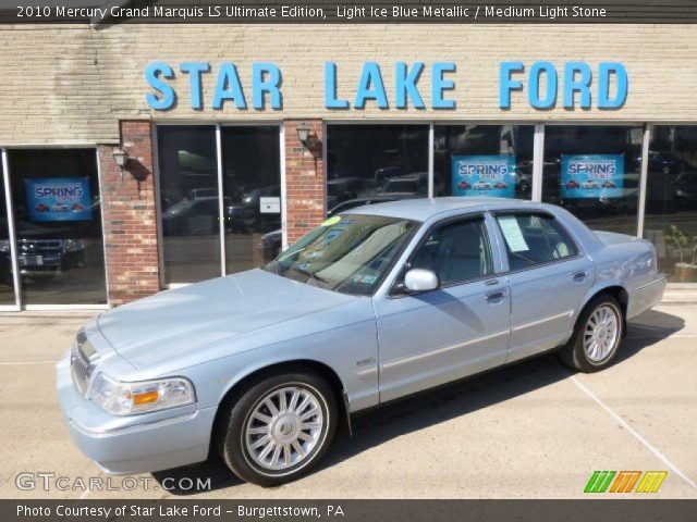 2010 Mercury Grand Marquis LS Ultimate Edition in Light Ice Blue Metallic