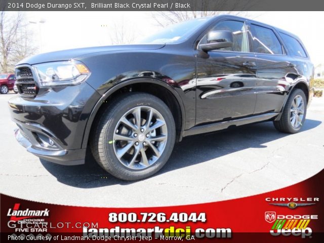 2014 Dodge Durango SXT in Brilliant Black Crystal Pearl