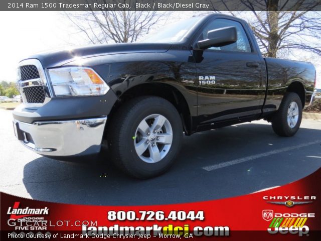 2014 Ram 1500 Tradesman Regular Cab in Black