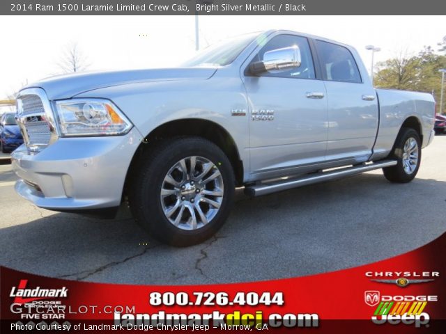 2014 Ram 1500 Laramie Limited Crew Cab in Bright Silver Metallic
