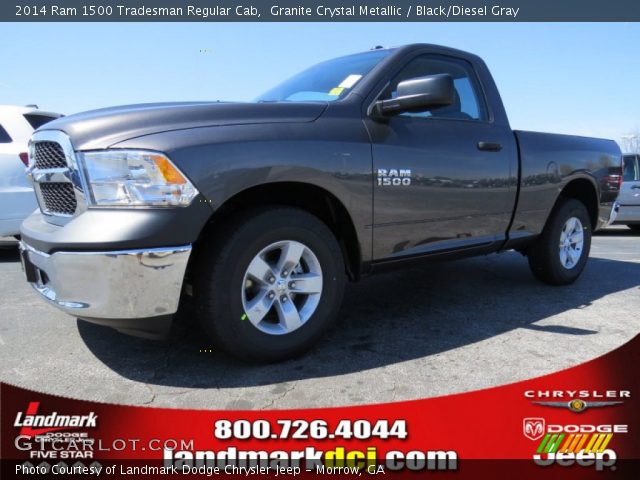 2014 Ram 1500 Tradesman Regular Cab in Granite Crystal Metallic