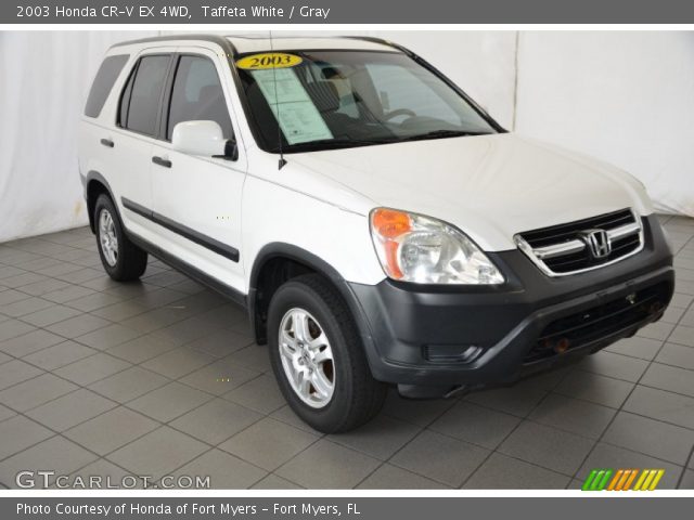 2003 Honda CR-V EX 4WD in Taffeta White