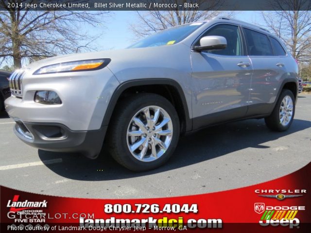 2014 Jeep Cherokee Limited in Billet Silver Metallic