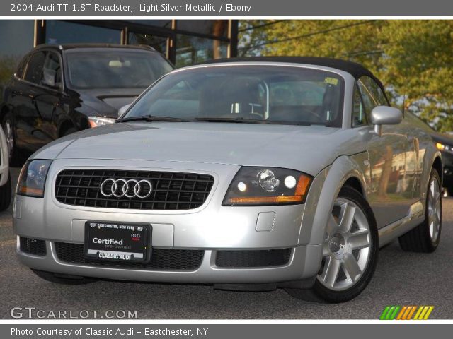 2004 Audi TT 1.8T Roadster in Light Silver Metallic
