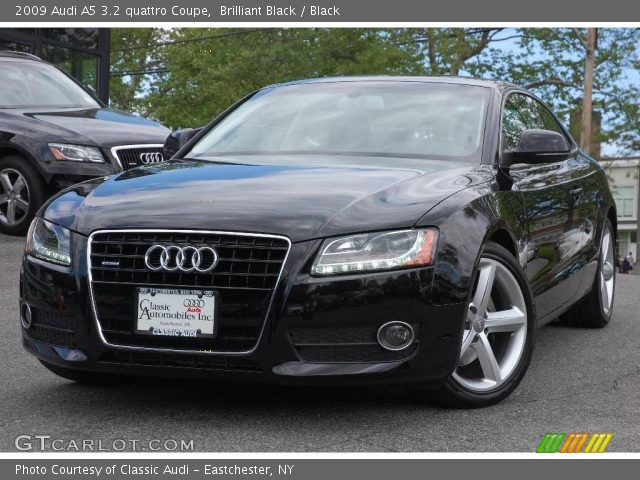 2009 Audi A5 3.2 quattro Coupe in Brilliant Black