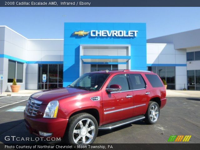 2008 Cadillac Escalade AWD in Infrared