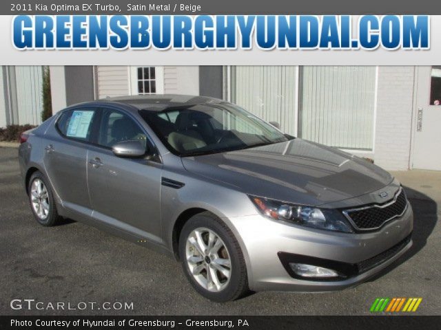 2011 Kia Optima EX Turbo in Satin Metal