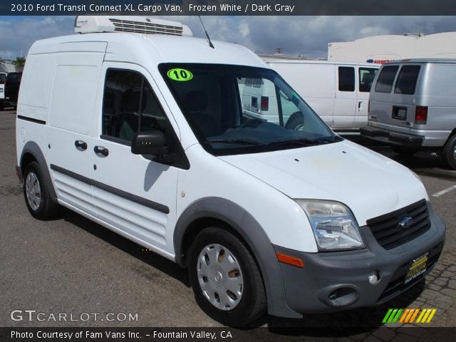 2010 Ford Transit Connect XL Cargo Van in Frozen White