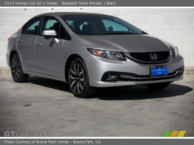 2014 Honda Civic EX-L Sedan in Alabaster Silver Metallic