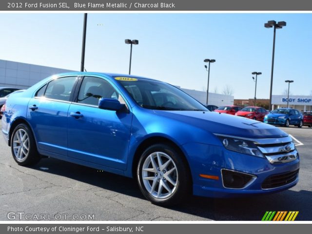 2012 Ford Fusion SEL in Blue Flame Metallic