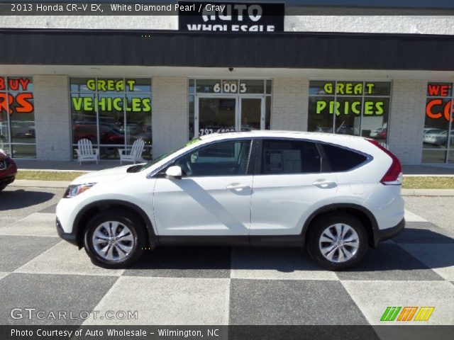 2013 Honda CR-V EX in White Diamond Pearl