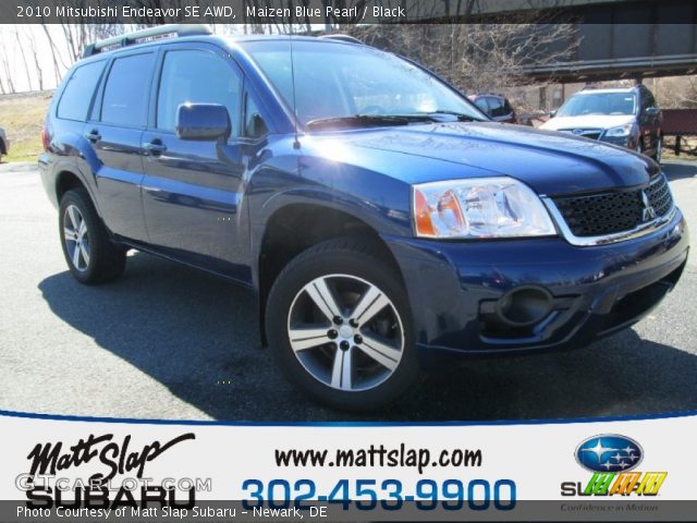 2010 Mitsubishi Endeavor SE AWD in Maizen Blue Pearl
