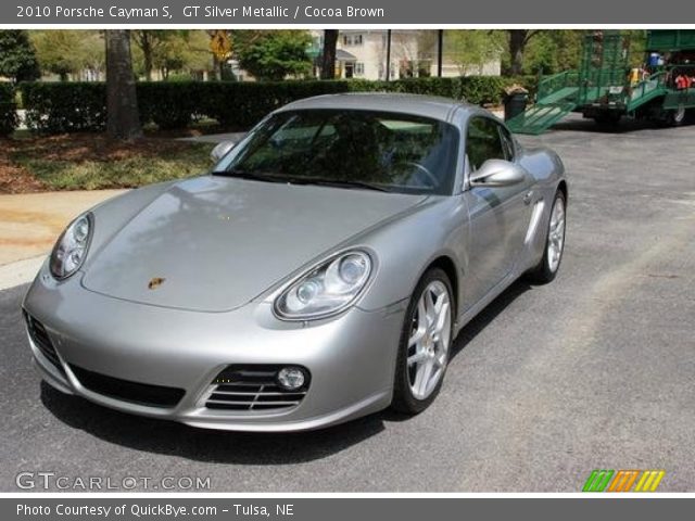 2010 Porsche Cayman S in GT Silver Metallic