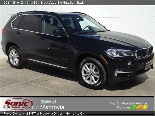 2014 BMW X5 xDrive35i in Black Sapphire Metallic