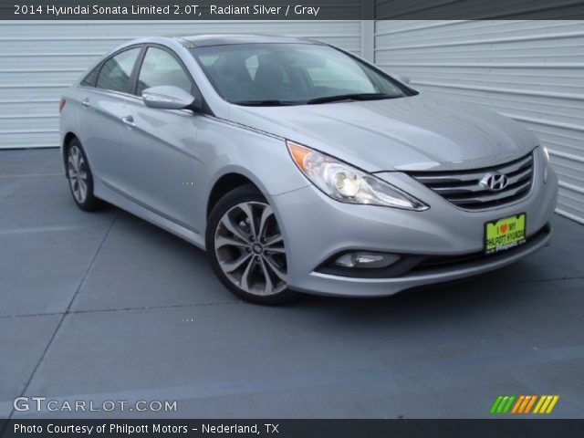 2014 Hyundai Sonata Limited 2.0T in Radiant Silver
