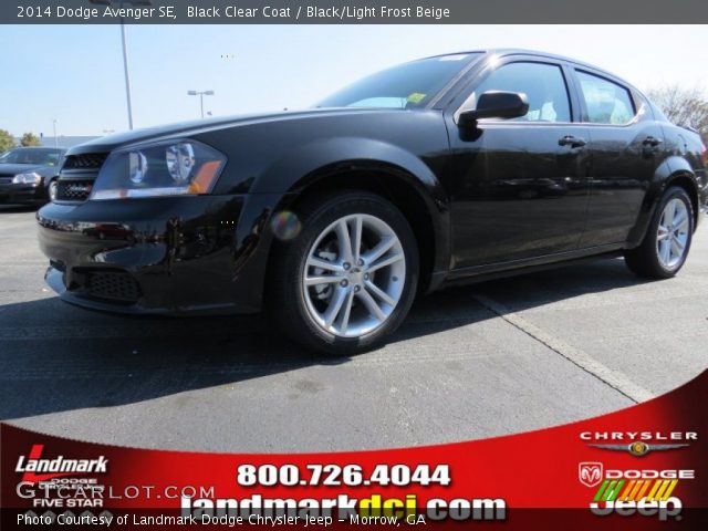 2014 Dodge Avenger SE in Black Clear Coat