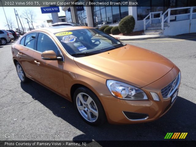 2012 Volvo S60 T5 in Vibrant Copper Metallic